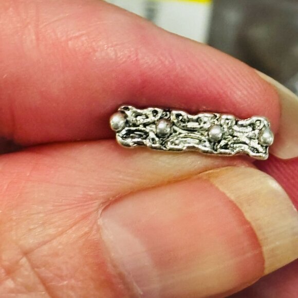 Pewter Spacers and Rondelle (Antique Pewter and Atq Gld) Beads Jewelry Crafts - Picture 7 of 9